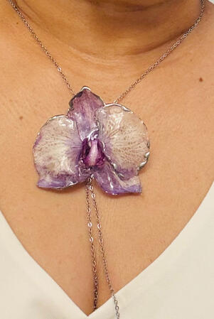 Purple L orchid M-18