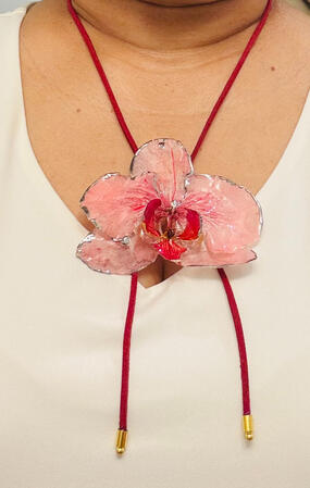 Pink orchid M-14
